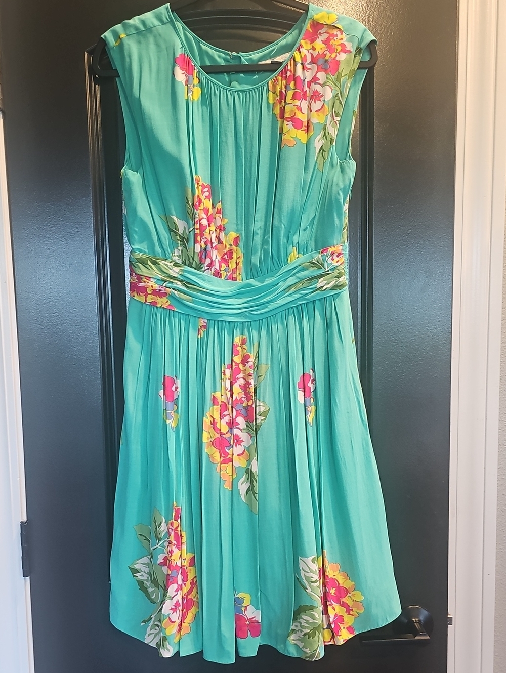Boden Floral Print Sleevless Dress